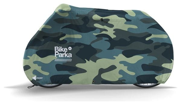 BikeParka XL / MTB Camouflage Protective Cover