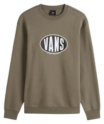 Sweatshirt Vans Spray On Loose Crew Bungee Cord Braun