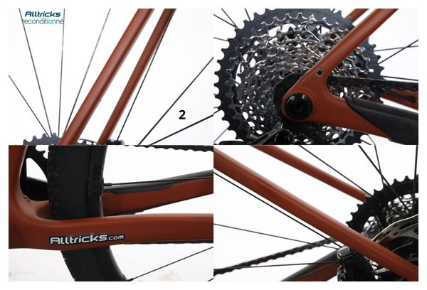 Vélo Gravel Santa Cruz Stigmata 4 Sram Force AXS 12V Rouge 2024 - Produit Reconditionné