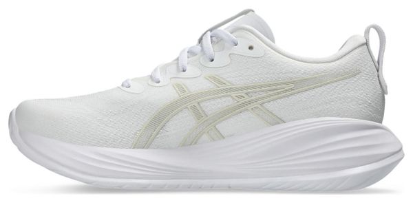Asics Gel-Cumulus 27 Running Shoes White/Yellow Women