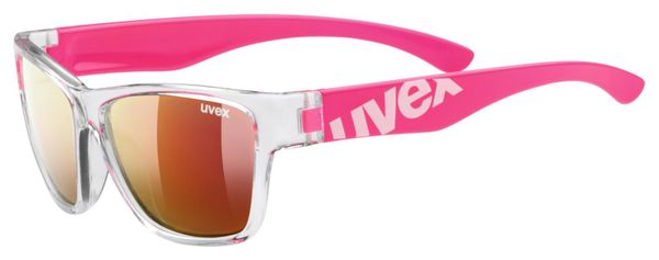 Sonnenbrille Uvex sportstyle 508 Pink verspiegelt Kind