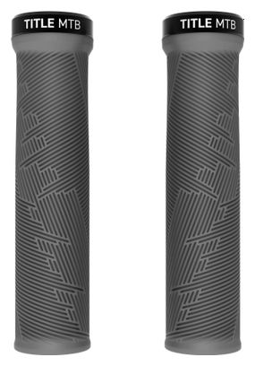 Title Form Lock-On Regular Handlebars - Gray