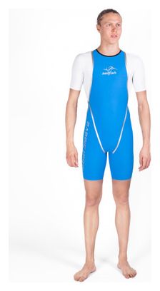 Sailfish Swimskin Rebel Sleeve Pro 1 Aero Suit Blau Weiß