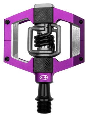 Pair of Crankbrothers Mallet Trail Pedals Purple / Black