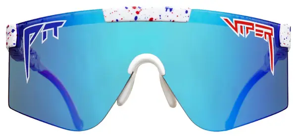 Gafas de sol Pit Viper The Merika Polarizadas 2000s Blanco/Azul Polarizadas