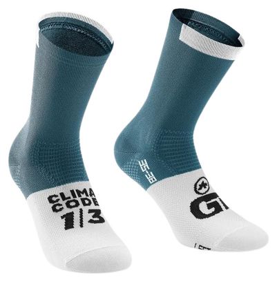 Assos GT Socks C2 Blue/White