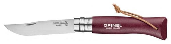 Opinel N°08 Baroudeur Grenat