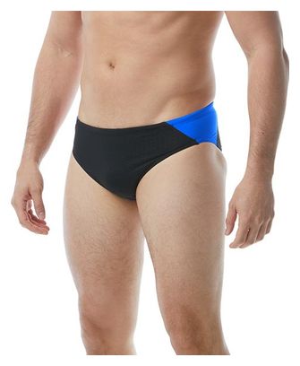 TYR Men's Hexa Splice Racer Swimsuit Black/Blue