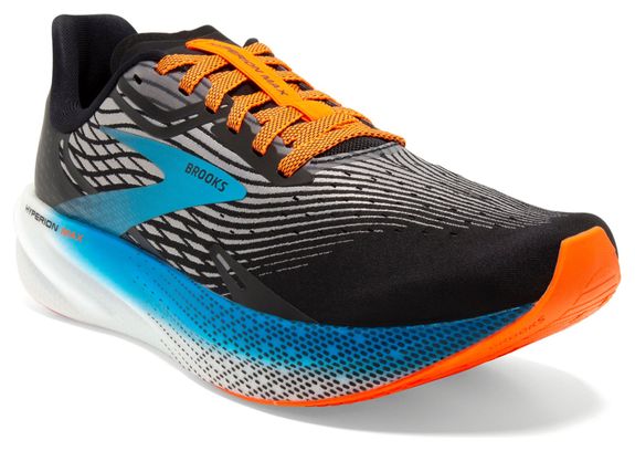 Brooks Hyperion Max Running Shoes Black Blue Orange Men's