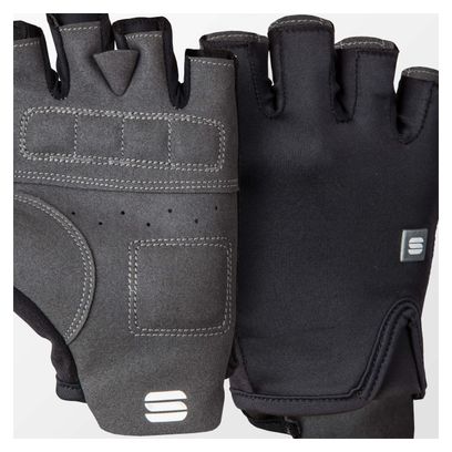 Sportful Matchy Korte Vrouwenhandschoenen Zwart