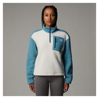 Forro polar The North Face <p> <strong>Yumiori</strong></p>1/4 Zip para mujer Azul