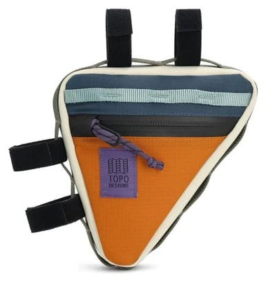 Topo Designs Frame Tas Bruin/Blauw