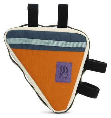 Topo Designs Frame Tas Bruin/Blauw