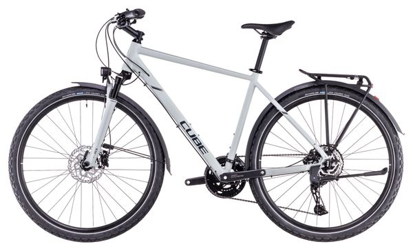 Cube Nature EXC Allroad Bicicletta ibrida Shimano Cues 11S 700 mm Grigio Seasalt 2025