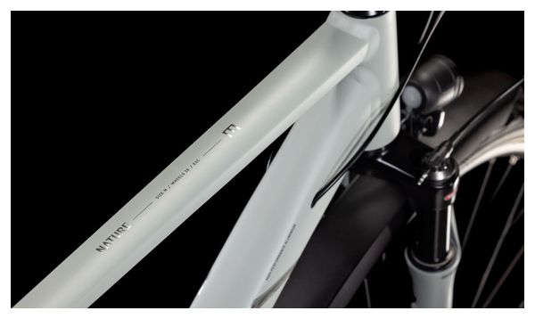 Cube Nature EXC Allroad Bicicletta ibrida Shimano Cues 11S 700 mm Grigio Seasalt 2025