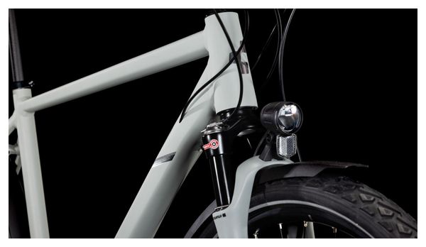 Cube Nature EXC Allroad Bicicletta ibrida Shimano Cues 11S 700 mm Grigio Seasalt 2025