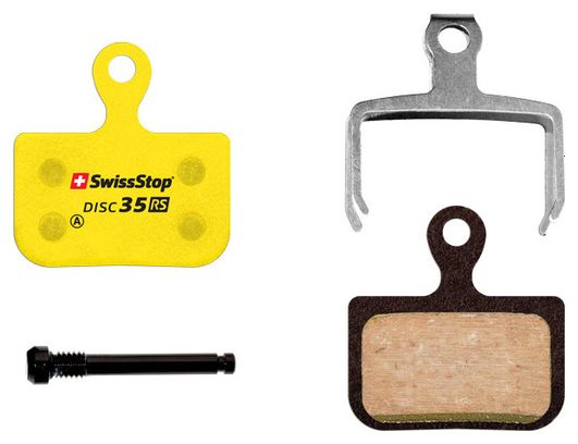 Pastillas de freno orgánicas SwissStop Disc 35 RS para frenos Sram / Avid