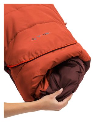 Vaude Kobel Adjust 500 II Kinderslaapzak Rood