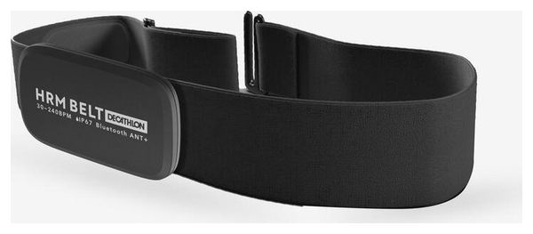 Decathlon HRM Bluetooth/ANT+ Heart Rate Monitor (Black) - Refurbished Product