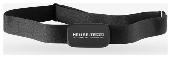 Decathlon HRM Bluetooth/ANT+ Heart Rate Monitor (Black) - Refurbished Product