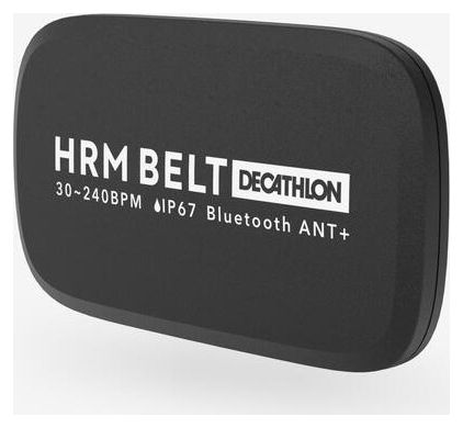 Decathlon HRM Bluetooth/ANT+ Heart Rate Monitor (Black) - Refurbished Product
