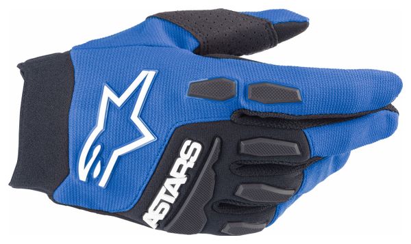Alpinestars Freeride Kinder Handschuhe Blau / Weiß