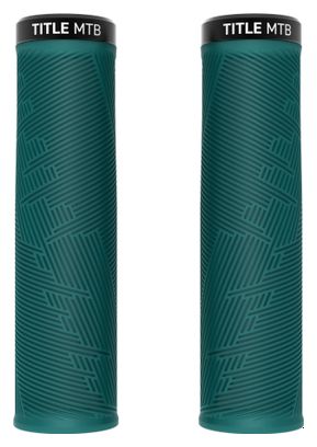 Title Form Lock-On XL Turquoise Handlebars