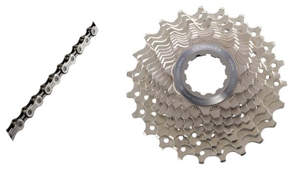 Chain SHIMANO ULTEGRA 6701 + Cassette ULTEGRA CS-6700 10s 11-28 Bundle