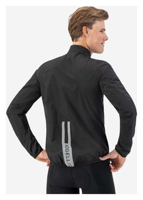 Veste Velo Pluie Vent Rogelli Distance Homme Noir