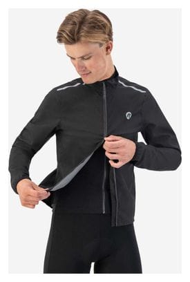 Veste Velo Pluie Vent Rogelli Distance Homme Noir