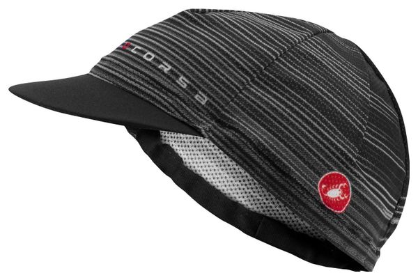 Cappellino Unisex Castelli Rosso Corsa Nero
