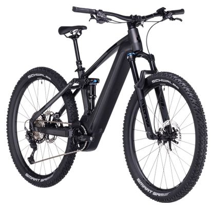 Cube Stereo Hybrid 120 SLT 750 Electric Full Suspension MTB Shimano XT 12V 750 Wh 29'' Prizm Black