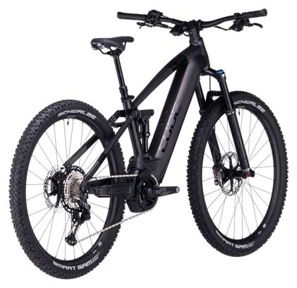 Cube Stereo Hybrid 120 SLT 750 Electric Full Suspension MTB Shimano XT 12V 750 Wh 29'' Prizm Black