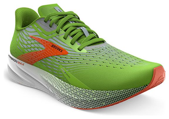 Brooks Hyperion Max Green Orange Men's Running Shoes