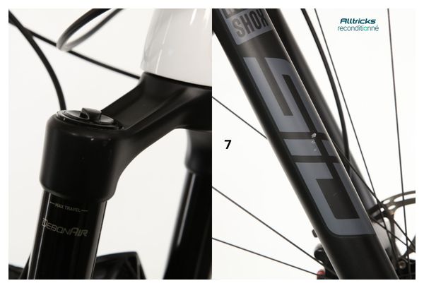 VTT Tout Suspendu Rockrider 900S Sram GX AXS12V 2023 Blanc T.XL 185/200cm - Produit Reconditionné