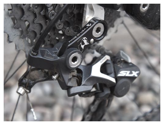 Extension de Patte de Dérailleur Wolf Tooth GoatLink pour Dérailleur Shimano Shadow RD+ 10 Vitesses