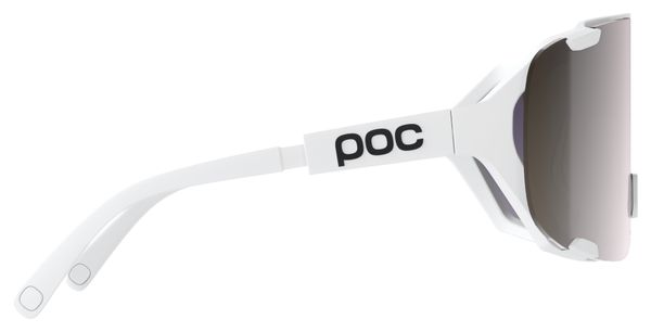 Poc Devour Mid Hydrogen White/Clarity Road Sunny Silver Cat. 3 Sunglasses