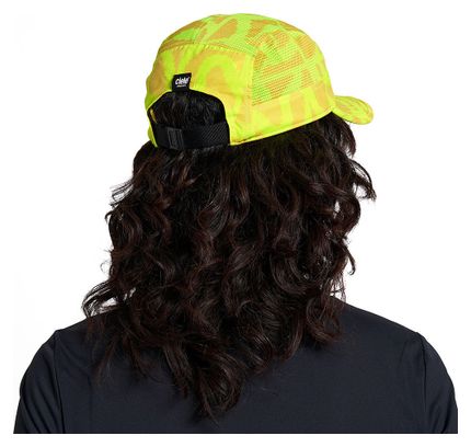 Casquette Ciele GOCap SC All Over Loopy Tile Jaune fluo