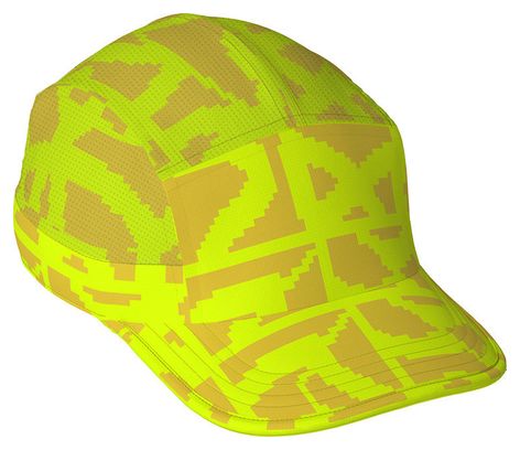Casquette Ciele GOCap SC All Over Loopy Tile Jaune fluo