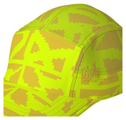 Casquette Ciele GOCap SC All Over Loopy Tile Jaune fluo