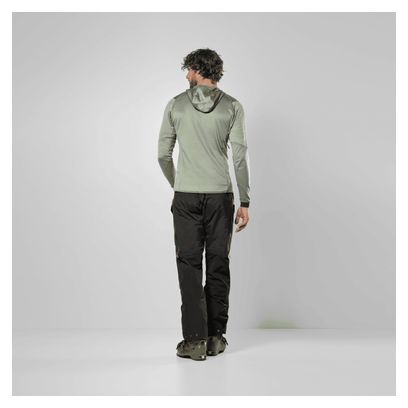 Polare da uomo Salewa Sella Crevasse Hoodie Grigio