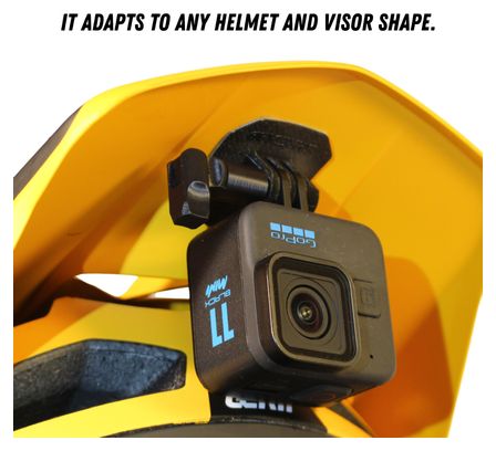 Fixation adhésive flexible pour caméra embarquée - Gopro  Insta360  DJI  Akaso...