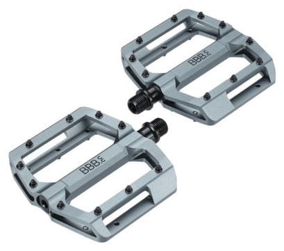 BBB Enigma mat platform pedals Gray