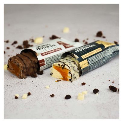 Crunchy Protein Bar (15x60g) - Superset Nutrition - Vanille Choco Caramel - Barres Protéinées
