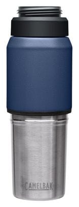 Bouteille Isotherme 2-en-1 Camelbak Multibev 500 ml dont tasse 350ml Bleu Marine