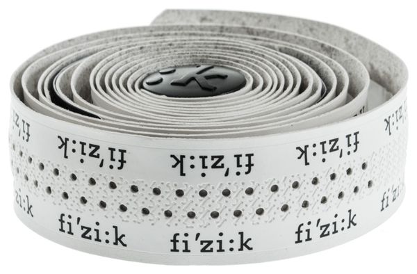 Fizik Nastro Manubrio SUPERLIGHT Tacky bianco di 2mm Logo
