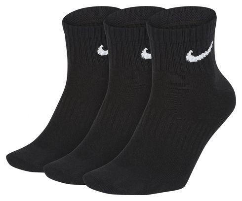 Socks (x3) Nike Everyday Lightweight Black Unisex