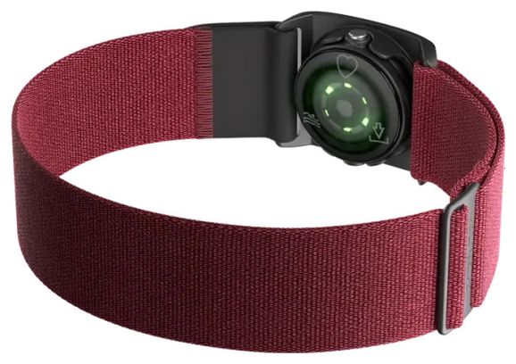 Polar Verity Sense Bluetooth-Herzfrequenzarmband, dunkelrot – generalüberholtes Produkt