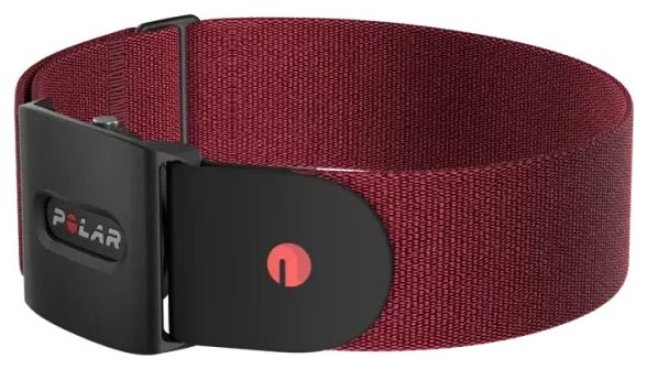 Polar Verity Sense Bluetooth-Herzfrequenzarmband, dunkelrot – generalüberholtes Produkt