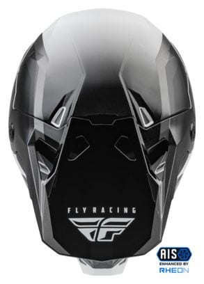 Casque Intégral Fly Racing Formula CP Rush Gris / Noir / Blanc